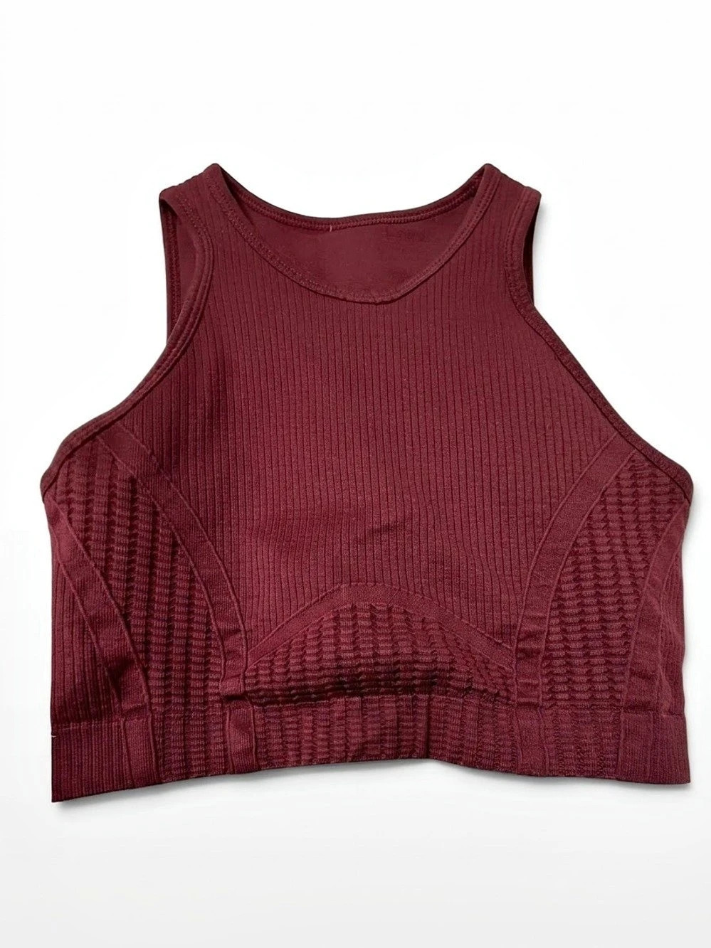 Fabletics Ribbed Cropped Athletic Tank - Picture 4 of 5